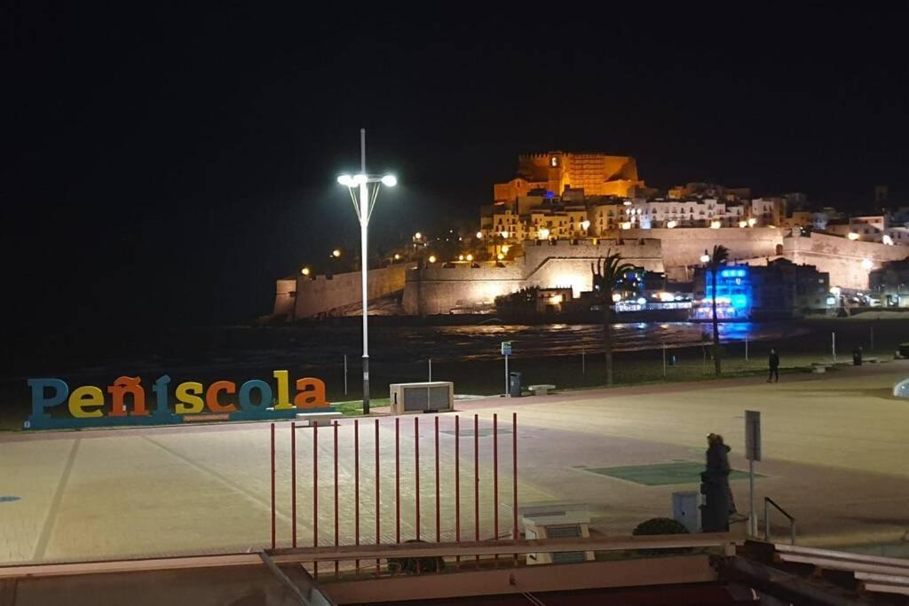 Cala House I Espacioso Apartamento Centrico, Aire Acondicionado Y Parking Incluido Peñíscola Kültér fotó